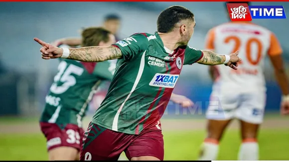 ISL: Rodriguez's Late Rocket Seals Dramatic 3-2 Win for Mohun Bagan