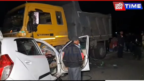 2 Killed In Fatal Accident In Kakopathar, Constable Critically Injured