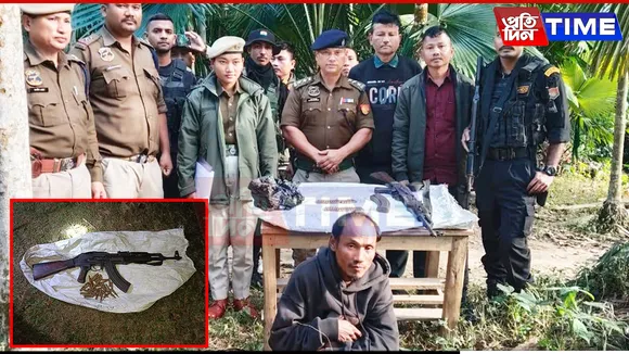 Assam: Karbi Anglong Police Recover AK-56 Rifle, Arrest Five Poachers