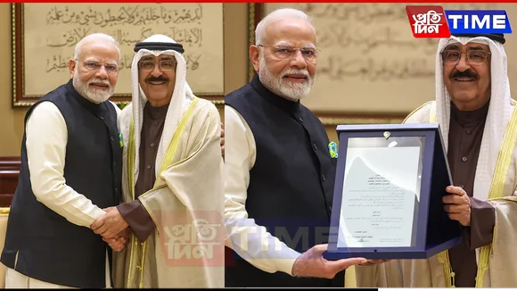 PM Modi AND Kuwait Emir Agree to Elevate Bilateral Ties to ‘Strategic Partnership’