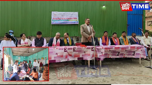 Baksa DC Inaugurates Cancer Screening Camp in Barama, Benefiting 153 People