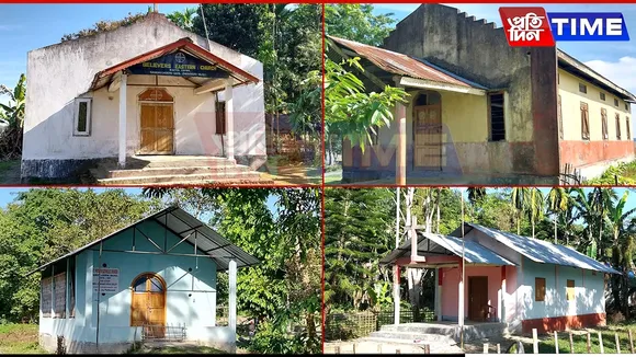 Churches in Majuli