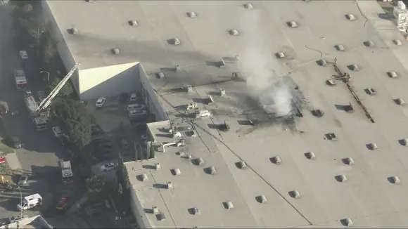 Plane crash in California