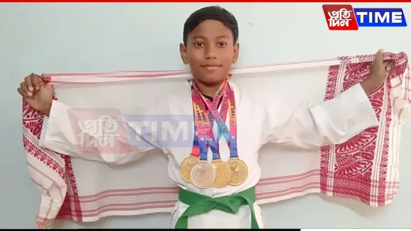 Guwahati Boy Shines At 11th National Tang Soo Do Championship In Delhi