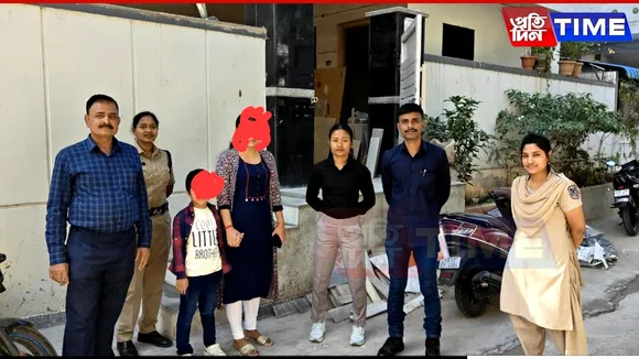 Missing Assam Woman and Her Child Found in Hyderabad by Panbazar Police
