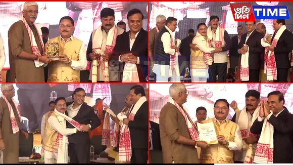 Dilip Saikia Takes Over as Assam BJP President, Succeeding Bhabesh Kalita