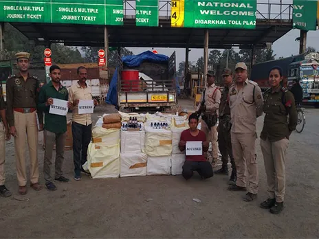 Assam police seized narcotics