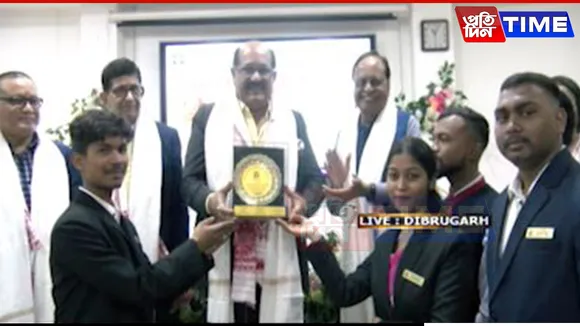 Sadin-Pratidin's Jayanta Baruah Honored with Hassan Sarif Ahmad Samannay Award 2024