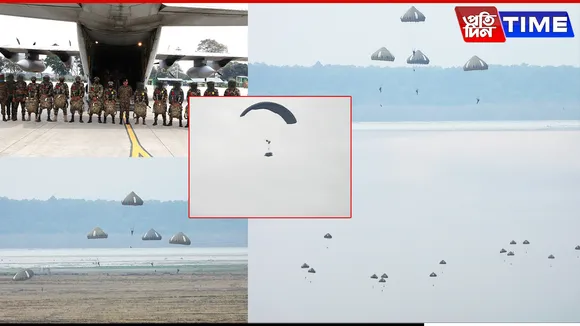 Indian Armed Forces Conclude ‘Exercise Devil Strike’ with Daring Airborne Operations