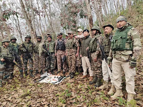 Arms and explosives seized