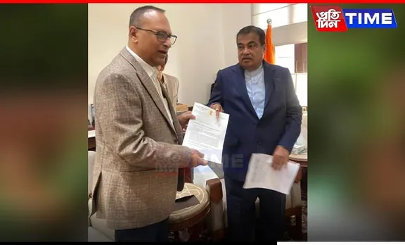 Assam MP Urges Nitin Gadkari to Expedite Approval for Bridge Across Brahmaputra