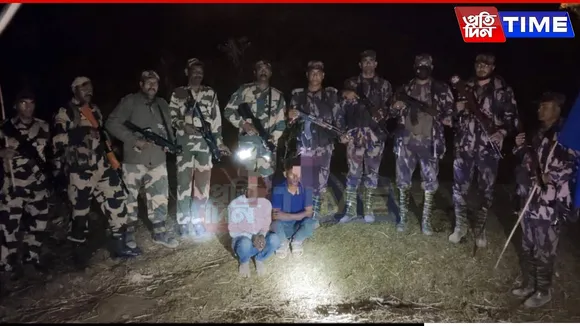 BSF Meghalaya Thwarts Illegal Border Crossing, Apprehends 6