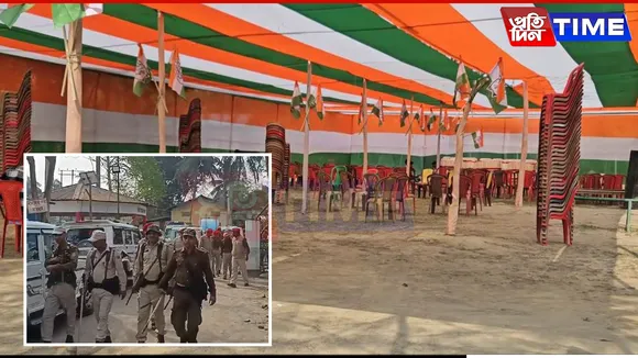 Assam: Congress Workers Fume as Police Obstruct Party Meet in Rupohihat
