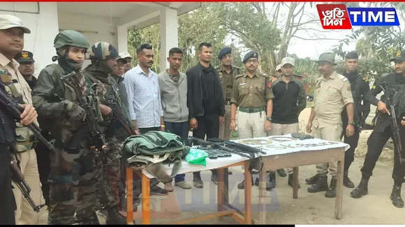 Tinsukia Police Nab Two ULFA-I Militants with Arms in Jagun