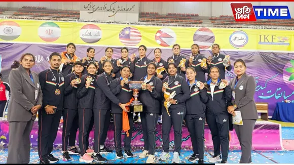 India Clinches 5th Asian Women's Kabaddi Title, Defeats Iran 32-25