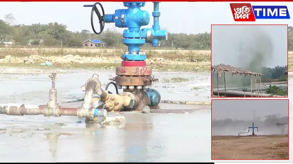 Crude Oil and Gas Leak Reported at OIL Field in Duliajan, Situation Under Control