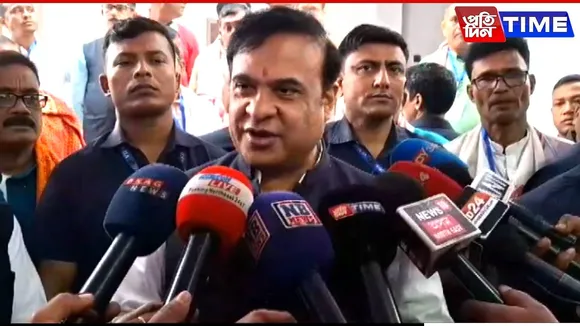 Assam CM Rebukes Congress for Questioning State’s Satellite Plan
