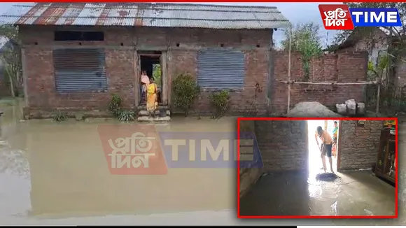 Assam: Flash Floods Ravage Jorhat’s Bekajan, Residents Suffer Heavy Losses