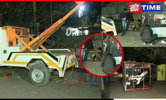 Midnight Eviction Drive Sparks Outrage Among Small Vendors in Cotton University Area