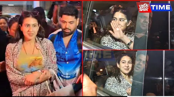 Sara Ali Khan Arrives in Guwahati for Electrifying IPL Performance