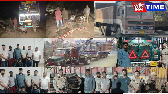 8 Arrested for Truck Theft in Guwahati, Stolen Vehicle Recovered from Scrapyard