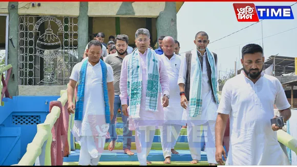 Pijush Hazarika Hails Krishnaguru Sevashram’s Role in Social & Spiritual Growth