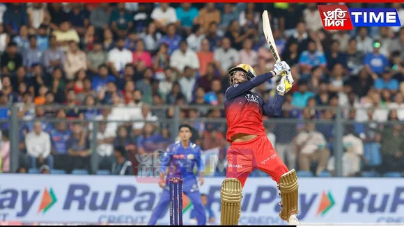 RCB’s Batting Carnage! Patidar, Kohli Tear Apart MI with 221/5