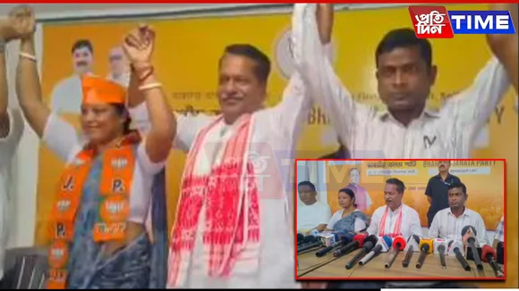 Blow to Congress in Assam's Dhekiajuli as Zila Parishad Nominee Joins BJP