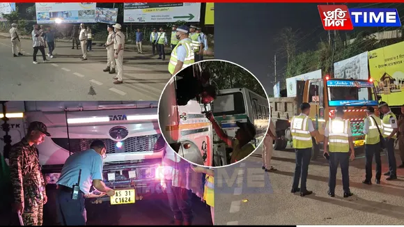 199 Dumpers Checked, 24 Violations in Guwahati Joint Drive