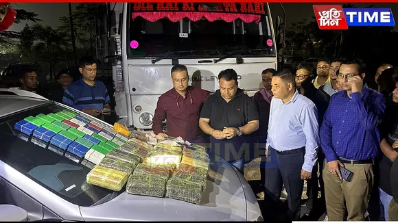 STF Foils Major Drug Smuggling Bid, Seizes ₹70 Crore Worth of Narcotics in Amingaon