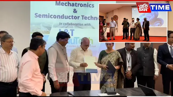 AdtU, L&T EduTech Deepen Ties with Leadership Visit & Student Outreach