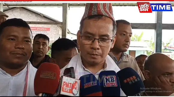 Gaurav Gogoi Targets Assam CM and BJP in Fiery Campaign Trail
