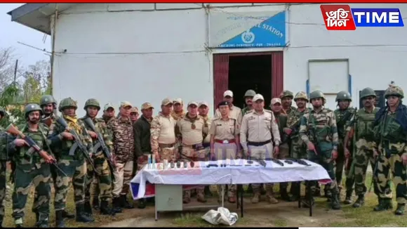 Security Forces Seize Cache of Illegal Arms and Ammunition in Manipur