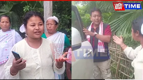 Digboi MLA Chased Away by Villagers For Campaigning On Restricted Day