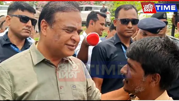 Assam CM Announces Key Infrastructure Projects for Sonapur, Targets Land Mafias