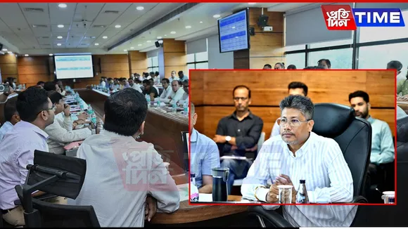 Minister Pijush Hazarika Cracks Whip on Flood Preparedness, Warns of Strict Action for Negligence