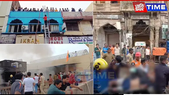 At Least 17 Killed, Including Eight Children, in Massive Fire at Gulzar Houz Near Charminar, Hyderabad