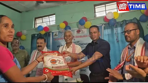 IndianOil Bongaigaon Aids Public Health with Mosquito Nets, ASHA Kits
