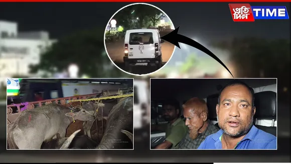 Buffalo Traders Pay Bribes to Jalukbari Police to Pass NH-27 Checkpoint in Guwahati