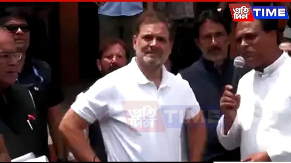 Rahul Gandhi At J&K’s Poonch, Meets Families Hit By Pakistan Shelling