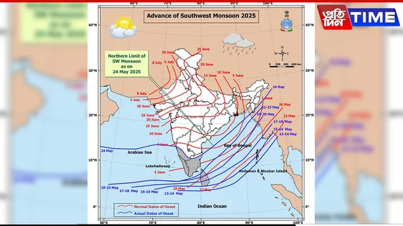 Monsoon Breaks In 8 Days Early Over Kerala; Northeast Set for More Rain