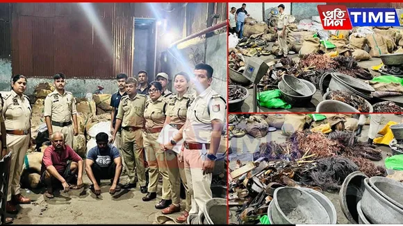 Chandmari Police Conduct Major Operation, Seize Stolen Items from Maligaon Dump Yard