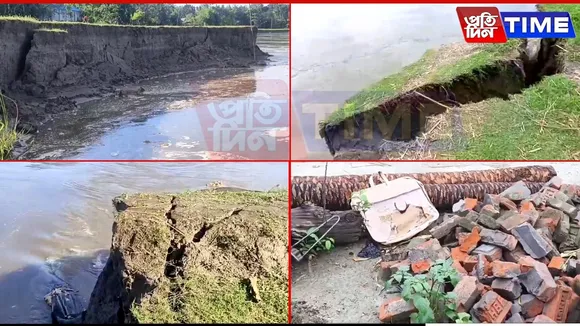 Beki River Erosion Renders Amguri Families Homeless; Locals Demand Urgent Action