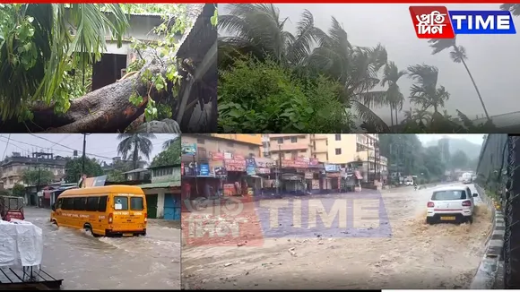 Relentless Downpour, Artificial Flooding, Cripple Assam’s Capital