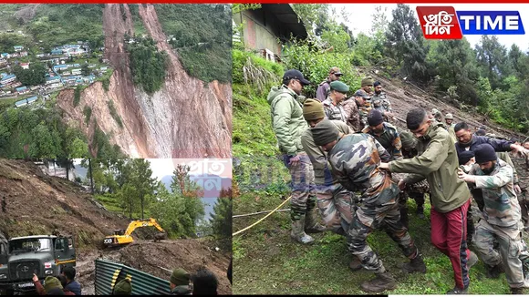 Search Continues for Missing Soldiers After Deadly Landslide Hits Military Camp in Sikkim