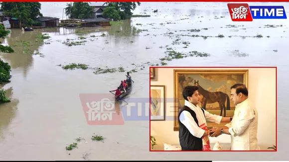 Union Minister Jyotiraditya Scindia Assures Central Support to Flood-Hit Northeast