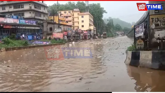 Artificial Flooding Brings Jorabat to a Halt