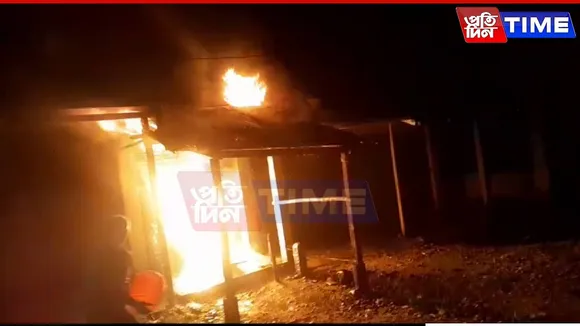 Massive Blaze Hits Digboi's Tingrai Market, Locals Slam IOC Inaction