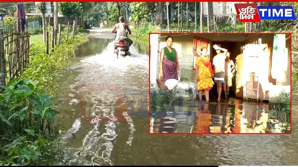 Artificial Floods Grip Assam: Duliajan and Kaziranga Drown in Neglect