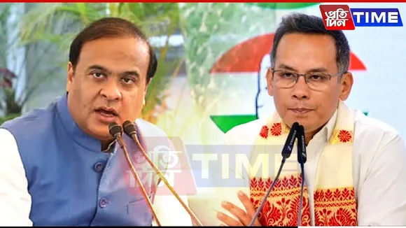 Assam CM Defending ‘Loot Gang’, Says Gaurav Gogoi